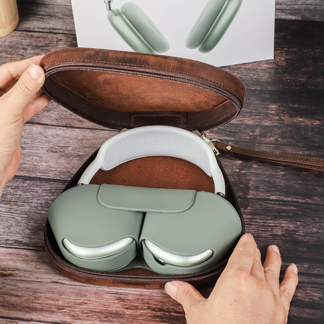 Airpods Max Case, Leather Headphone Case for Sony WHCH710N WHCH510/B