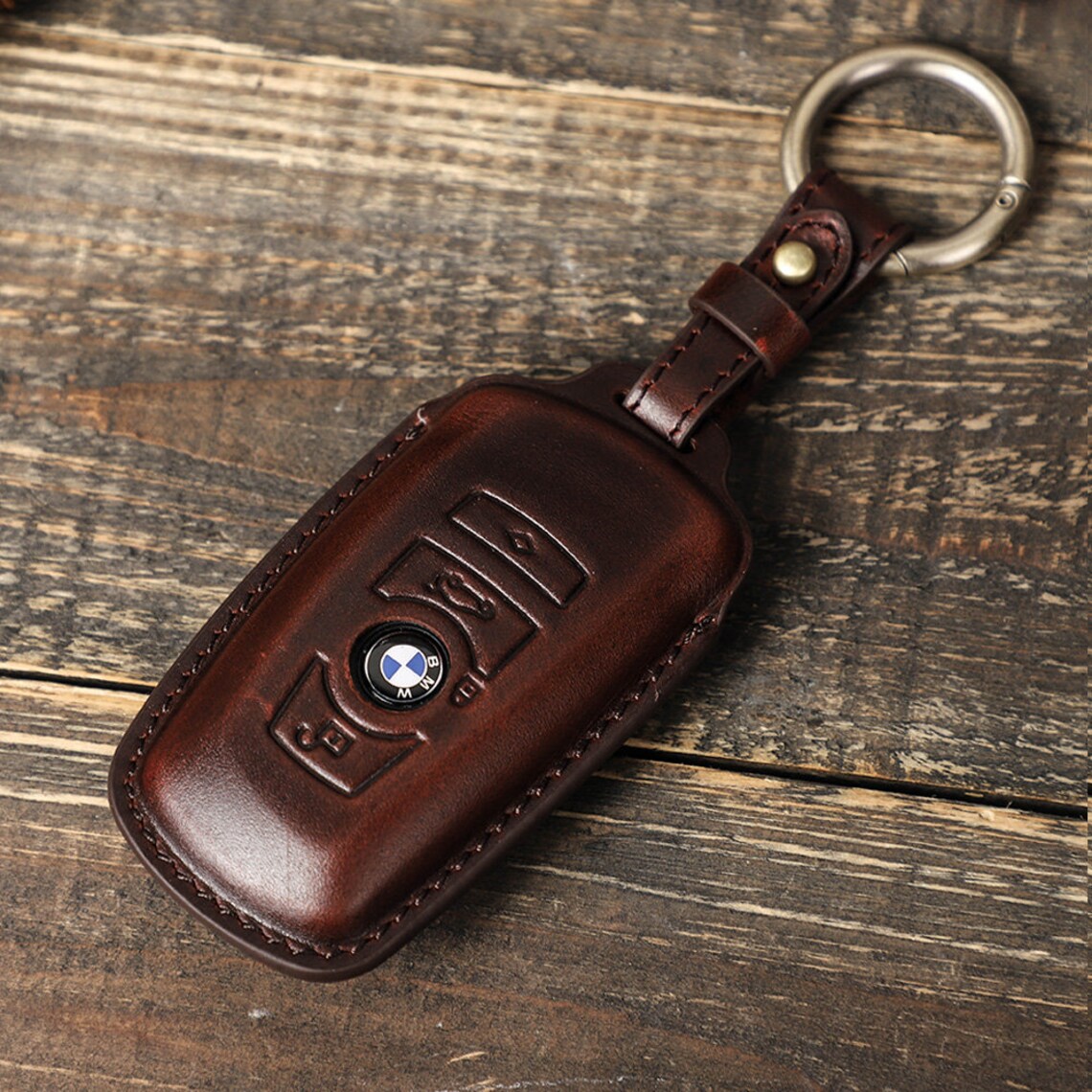Porteclés BMW étuiclés de voiture en cuir de luxe kit de Etsy