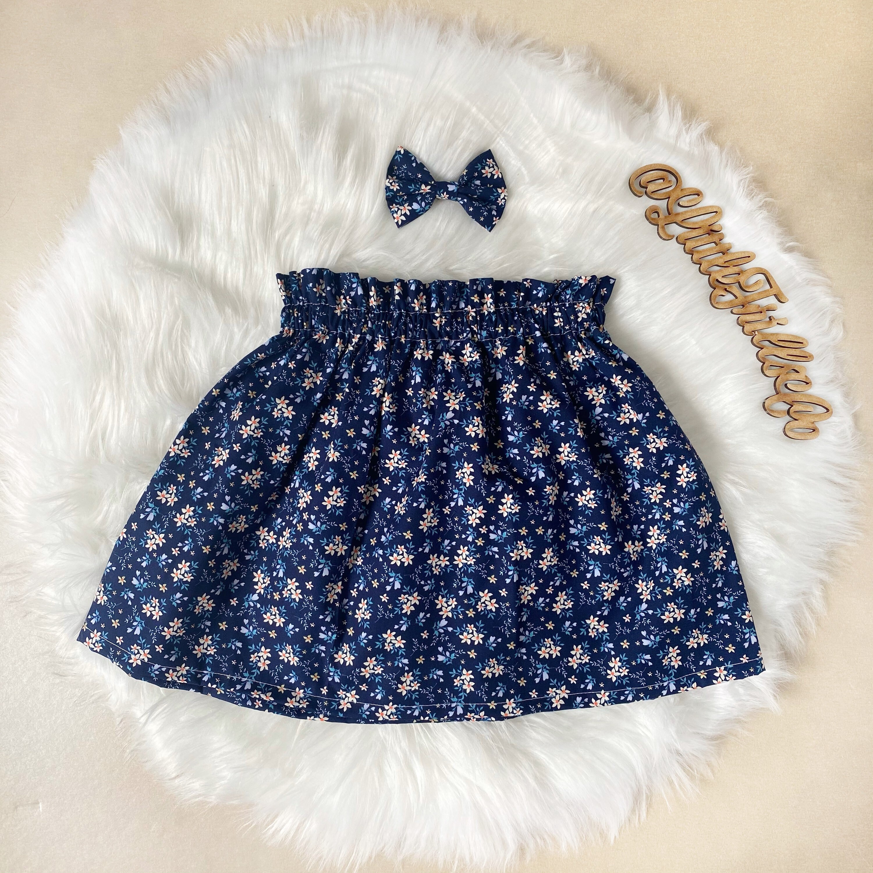 Girls Floral skirt baby toddler young childrens summer Etsy