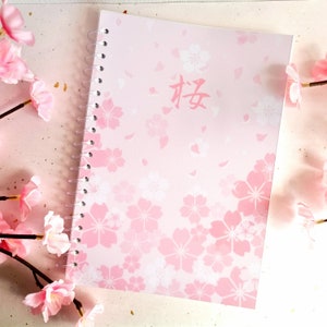 Sakura Reusable Sticker Book, Pink Cherry Blossom Sticker Album