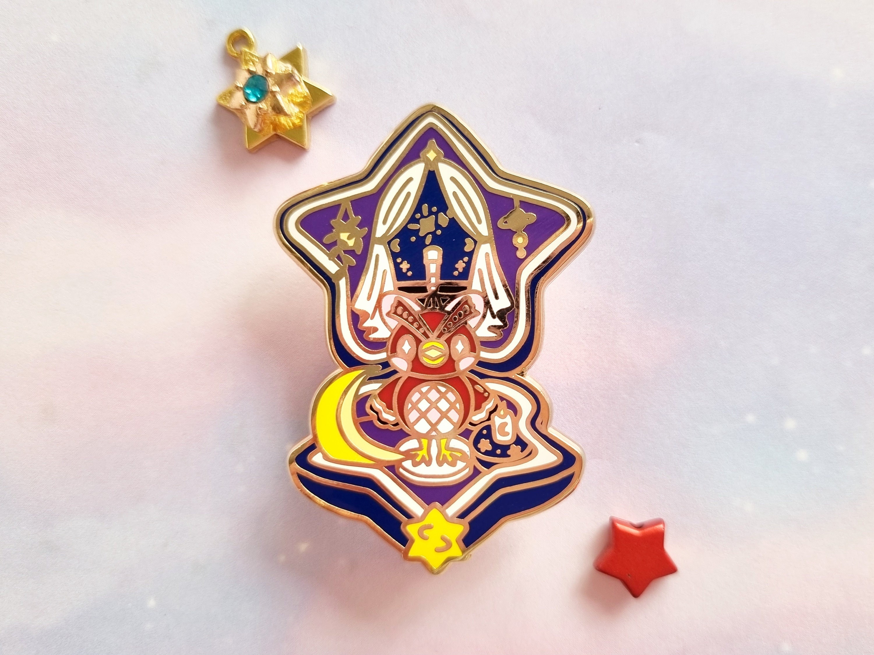ACNH Celeste Hard Enamel Pin Animal Crossing Video Game Etsy