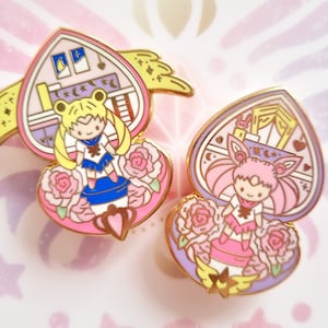 Magical Girl Enamel Pin, Chibiusa, Polly Pocket Pin, Mini Homes, Sailor Moon Pin, 90's anime pin, Pin Collector Gift, Magical Girl Ita Bag