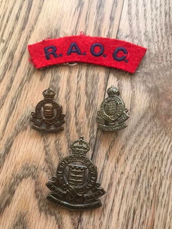 Ww2 RAOC Grouping Etsy