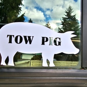 Tow Pig Sticker/Decal