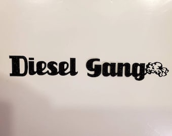 Diesel Gang Sparkle Sticker