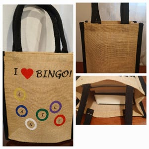 Hand painted Jute Bags