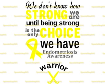 Endometriosis Svg Etsy