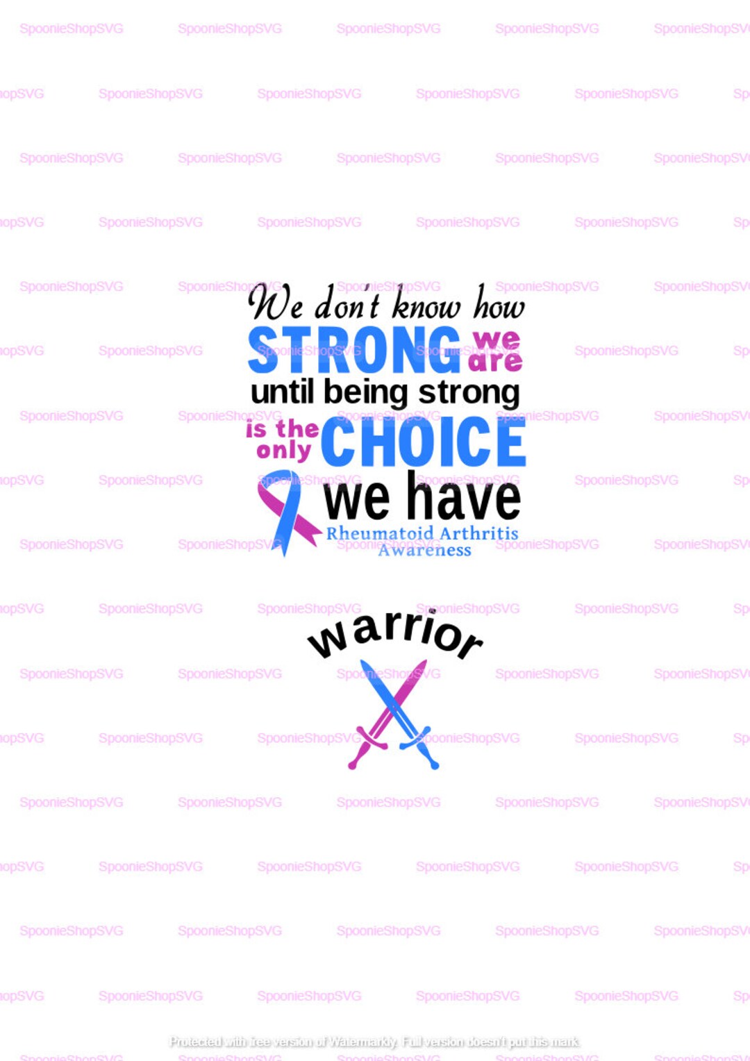 Rheumatoid Arthritis Awarenes, RA, SVG, PNG, 2 Designs, Tshirt Design