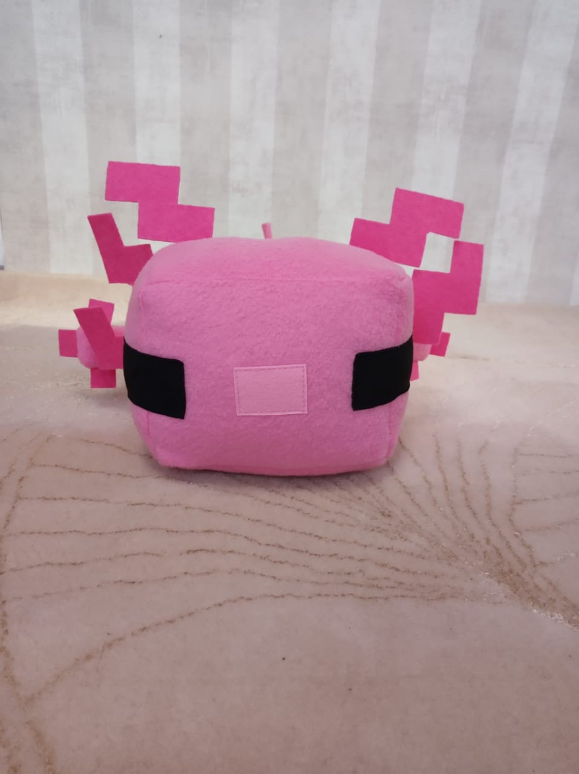 Minecraft Axolotl plush toy 22 inch Gamer gift plush Soft Etsy