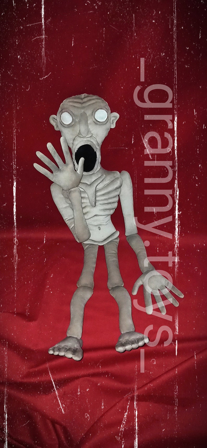 Scp 096 plush toy 34 inch Scary doll Soft cartoon toys | Etsy