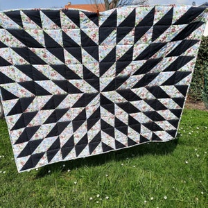 Handgemachte Patchworkdecken, Quiltdecken & Steppdecken Unikate Nachhaltig Bettüberwurf Bild 1