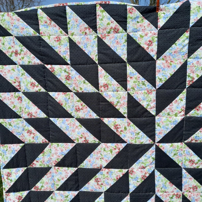 Handgemachte Patchworkdecken, Quiltdecken & Steppdecken Unikate Nachhaltig Bettüberwurf Bild 3