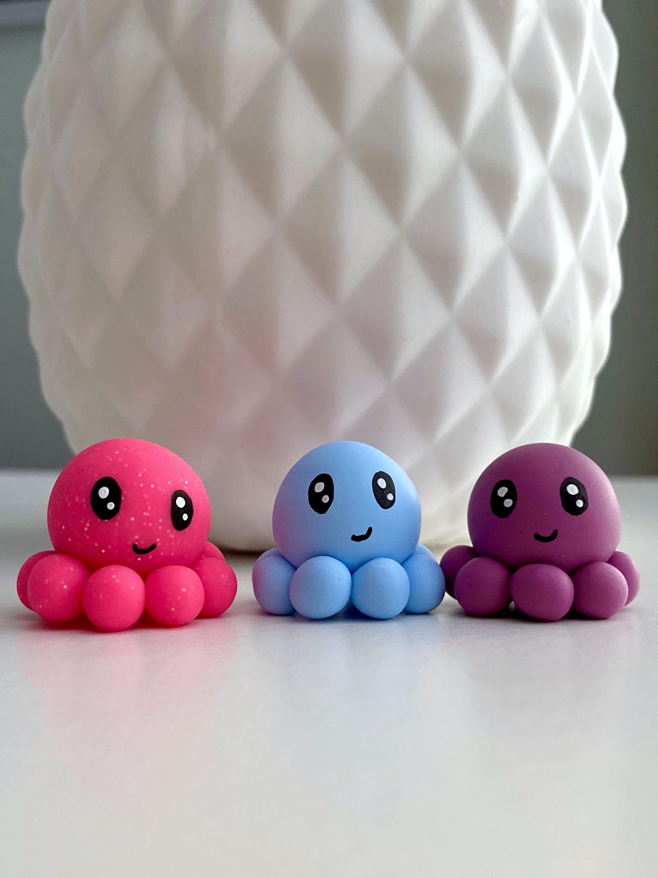 Kawaii Octopus Emotional Support Desk Pet: Stress Relief Fidget