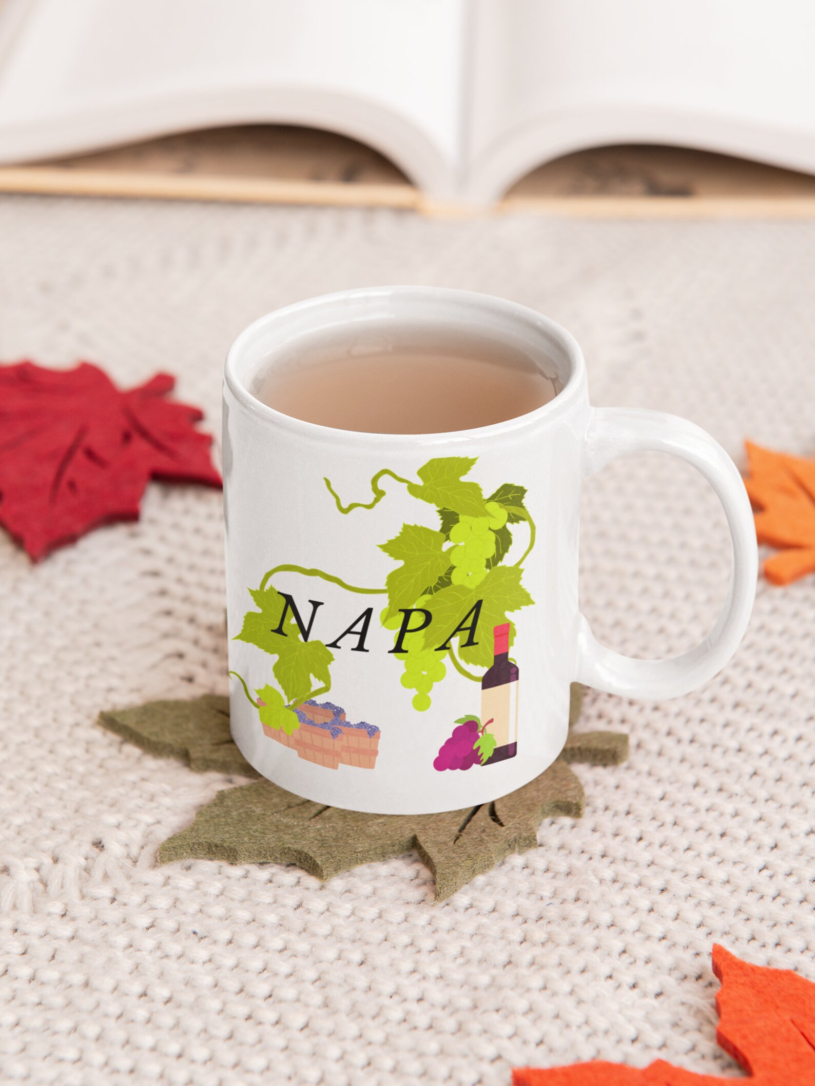 Napa California USA 11oz Coffee Mug Napa Valley Mug Wine Etsy