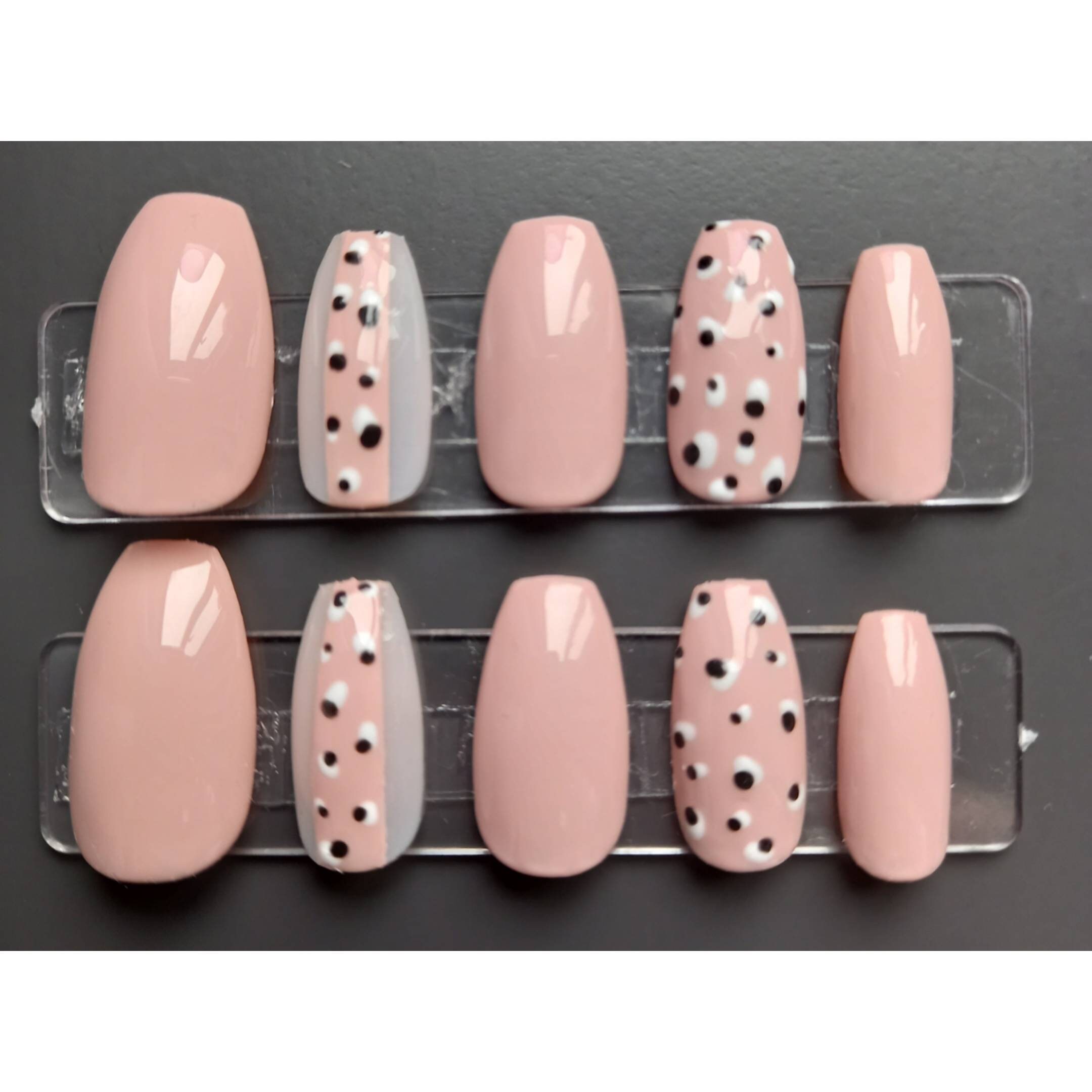 Hand painted false nails gel nails fake nails made in UK Etsy