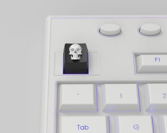 Skull Keycap 3D Print Stl File | 3D Keycap Model STL