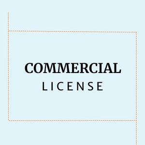Commercial License for 3D Stl Files