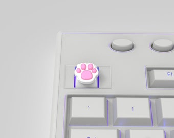 Cat Paw Keycap 3D Print Stl File | 3D Keycap Stl