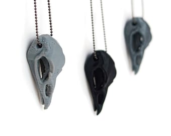 3D Print File, Raven Pendant, Stl File 3d Printing, Pendant Stl Files