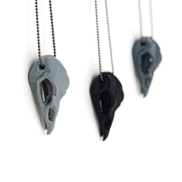 3D Print File, Raven Pendant, Stl File 3d Printing, Pendant Stl Files