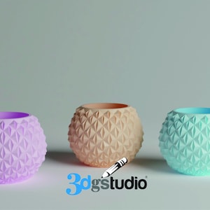 Planter Model-34 Archivo STL de impresión 3D para impresoras 3D