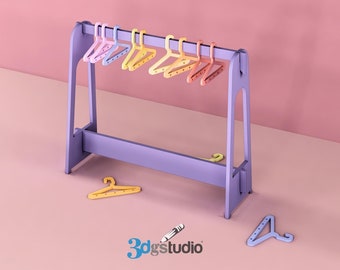 Earring Stand 3D Print Stl Files, 3D Jewelry Stand Print File