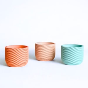 Planter Model-17 STL File, Planter 3D Print Files, STL Files for 3D Printers