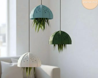 Jellyfish Hanger 3D Print Stl File