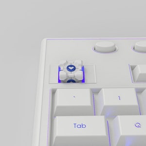 Cube Keycap 3D Print Stl File | 3D Keycap Model STL