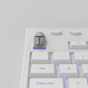 The Mandalorian Keycap 3D Print Stl File | 3D Keycap Model STL