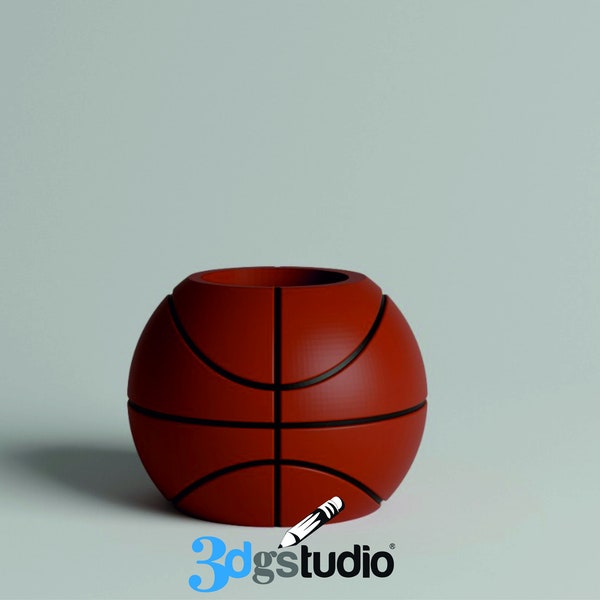 3D Print File, Basketball Planter, Stl File 3d Printing, Planter Stl Files