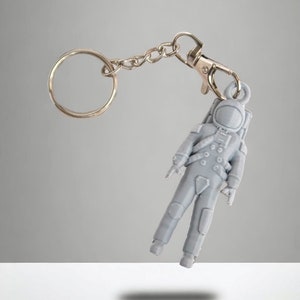 3D Print File, Astronaut Keychain, Stl File 3d Printing, Keychain Stl Files