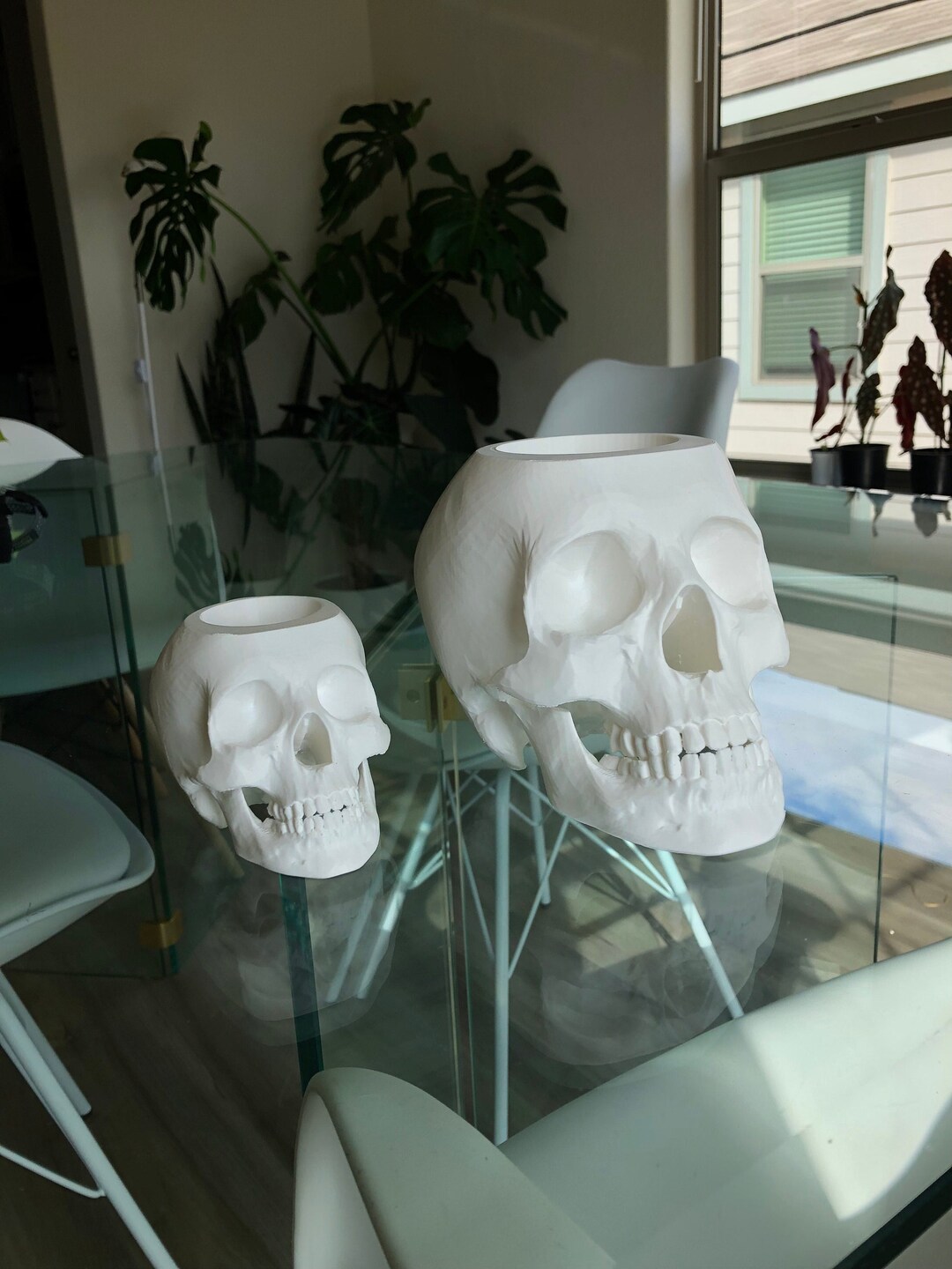 3D Print File, Skull Planter, Stl File 3d Printing, Skull Stl Files