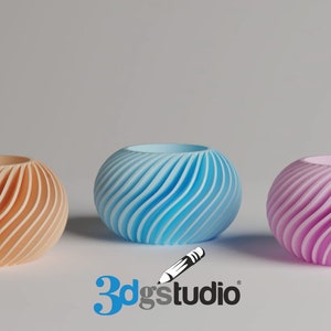 Planter Model-39 3D Print STL File For 3D Printers