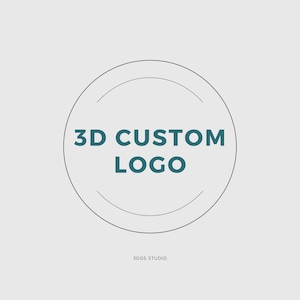 3D Custom Your Logo - Custom Design - Custom Order Request