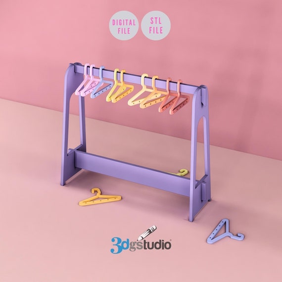 Earring Stand 3D Print Stl Files, 3D Jewelry Stand Print File