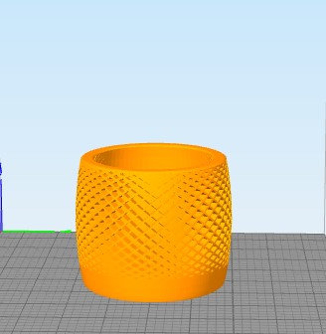Planter Model36 3D Print STL File for 3D Printing Active Etsy