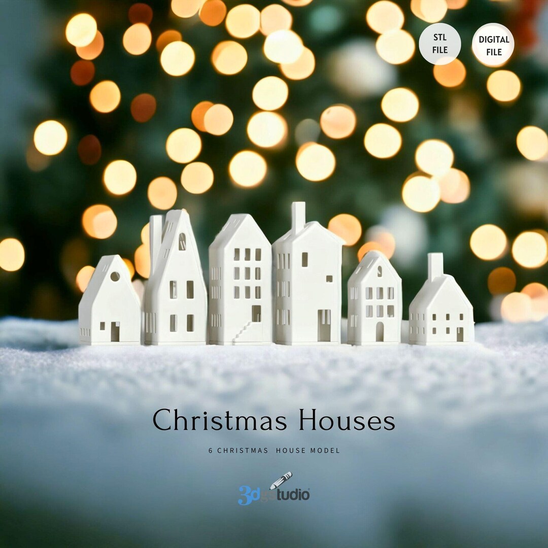 christmas-houses-3d-stl-files-3d-christmas-print-files-etsy