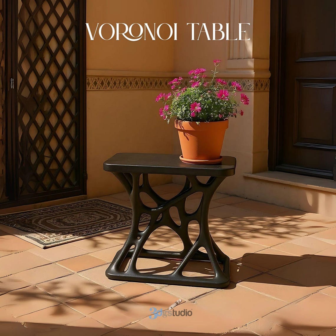 Voronoi Table STL File: Modern 3D Print Model (digital Download - Etsy