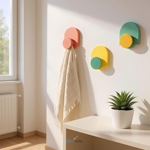 Nordic Wall Holder 3D STL Files, 3D Wall Mount Printable Models, Stl Files For 3D Printers