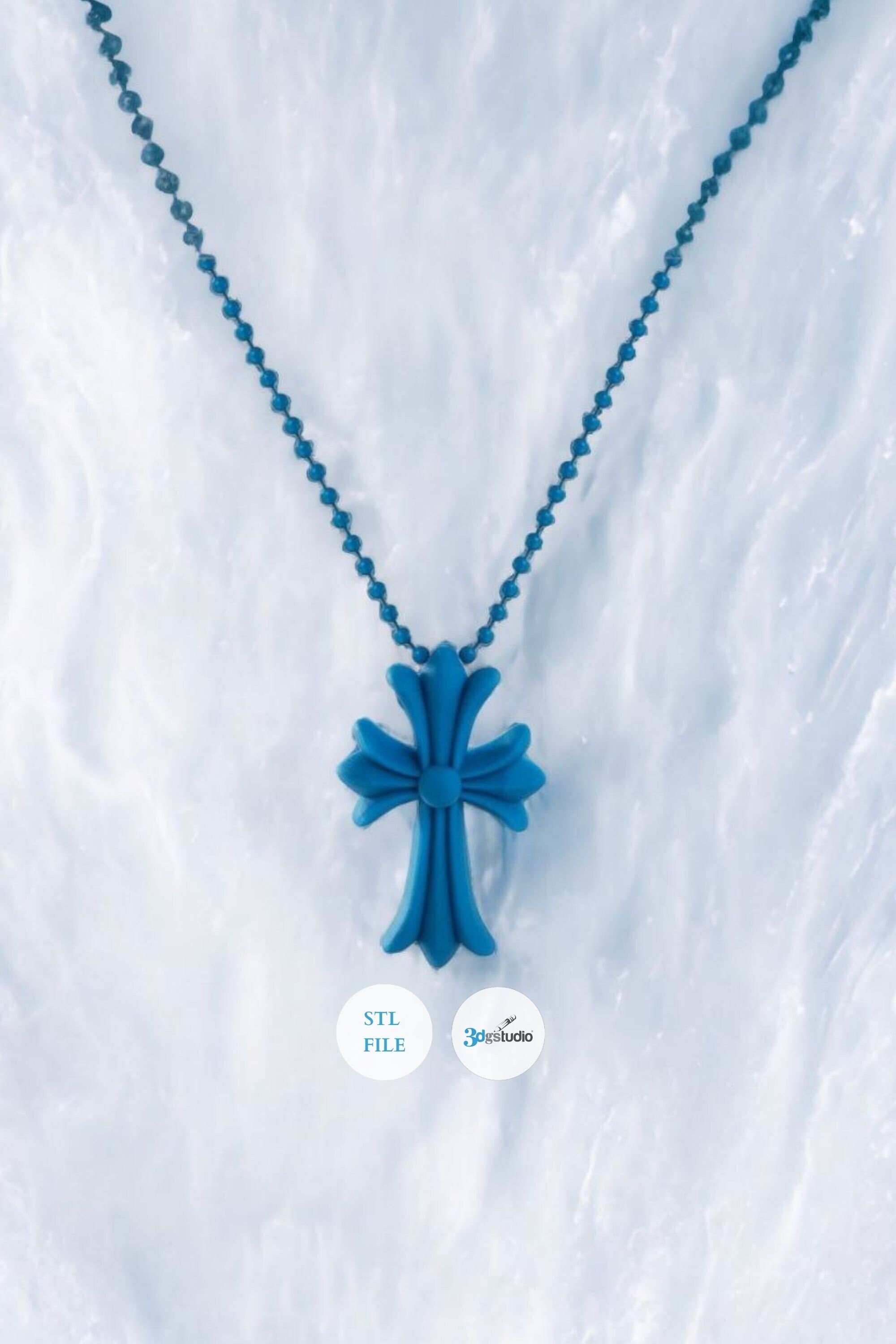 3D Print File, Cross Necklace, Stl File 3d Printing, Pendant 3D Print File, Cross Necklace, Stl File 3d Printing, Pendant