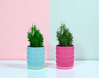 Herz-Planter Stl-Dateien, Valentinstag 3D-Druckmodelle, Liebe Themen-Dekor