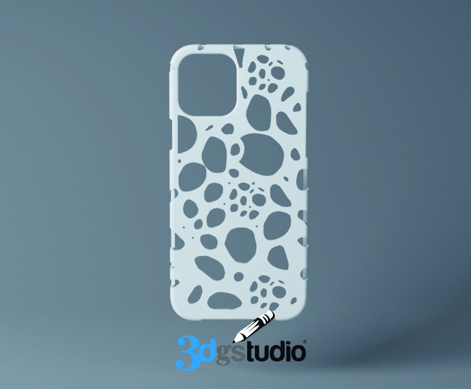 IPhone 12 Case Hole Design 3D Printable STL Etsy