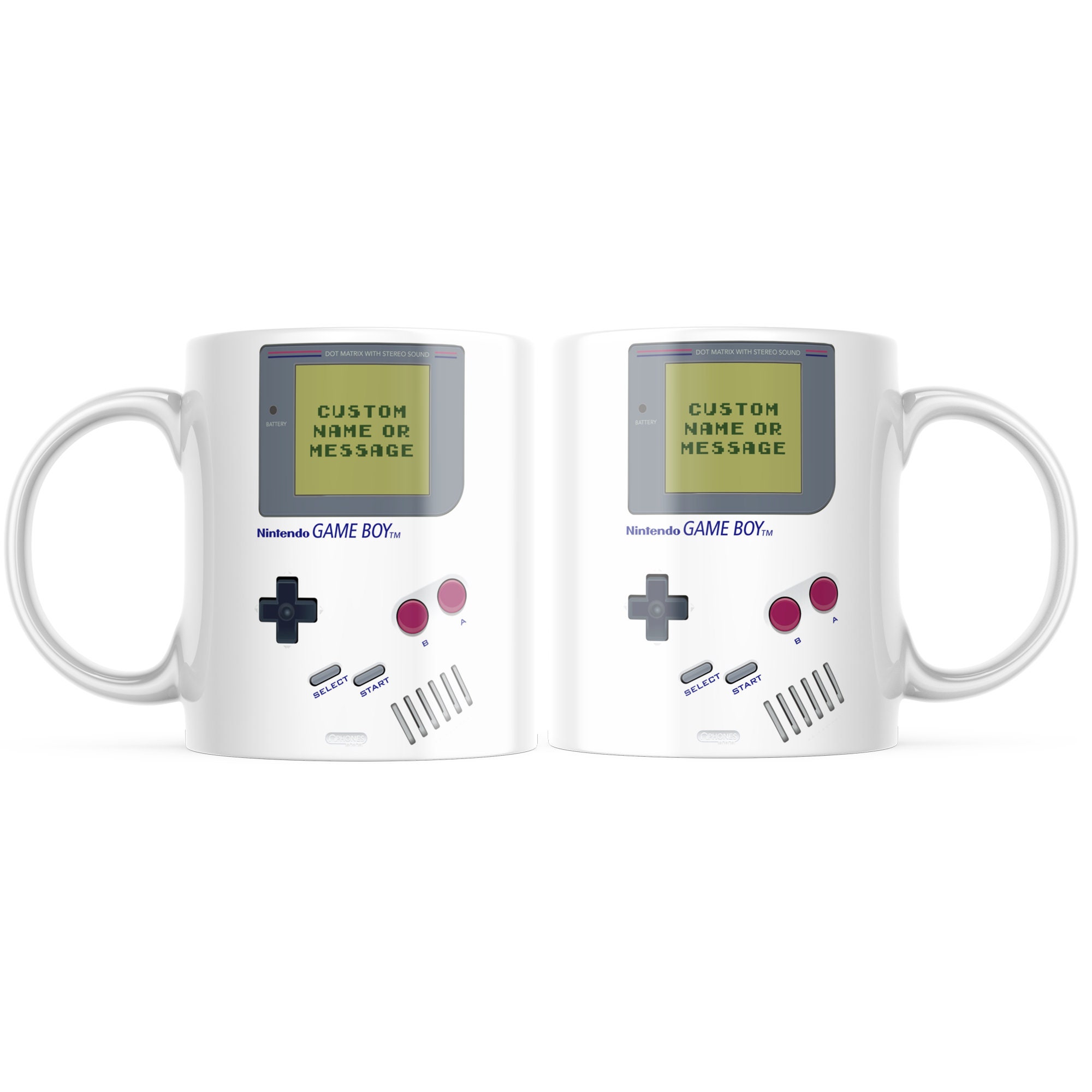 Personalised Gameboy Mug Nintendo Mug With Custom Name and - Etsy India