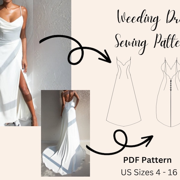 Wedding Dress Patterns Etsy