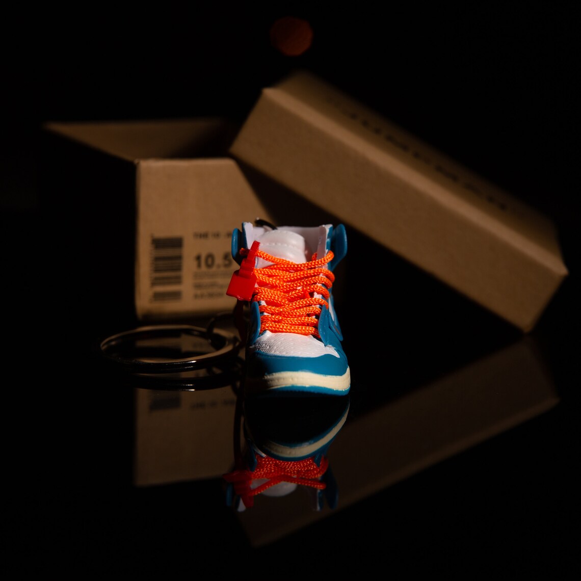 off white jordan keychain