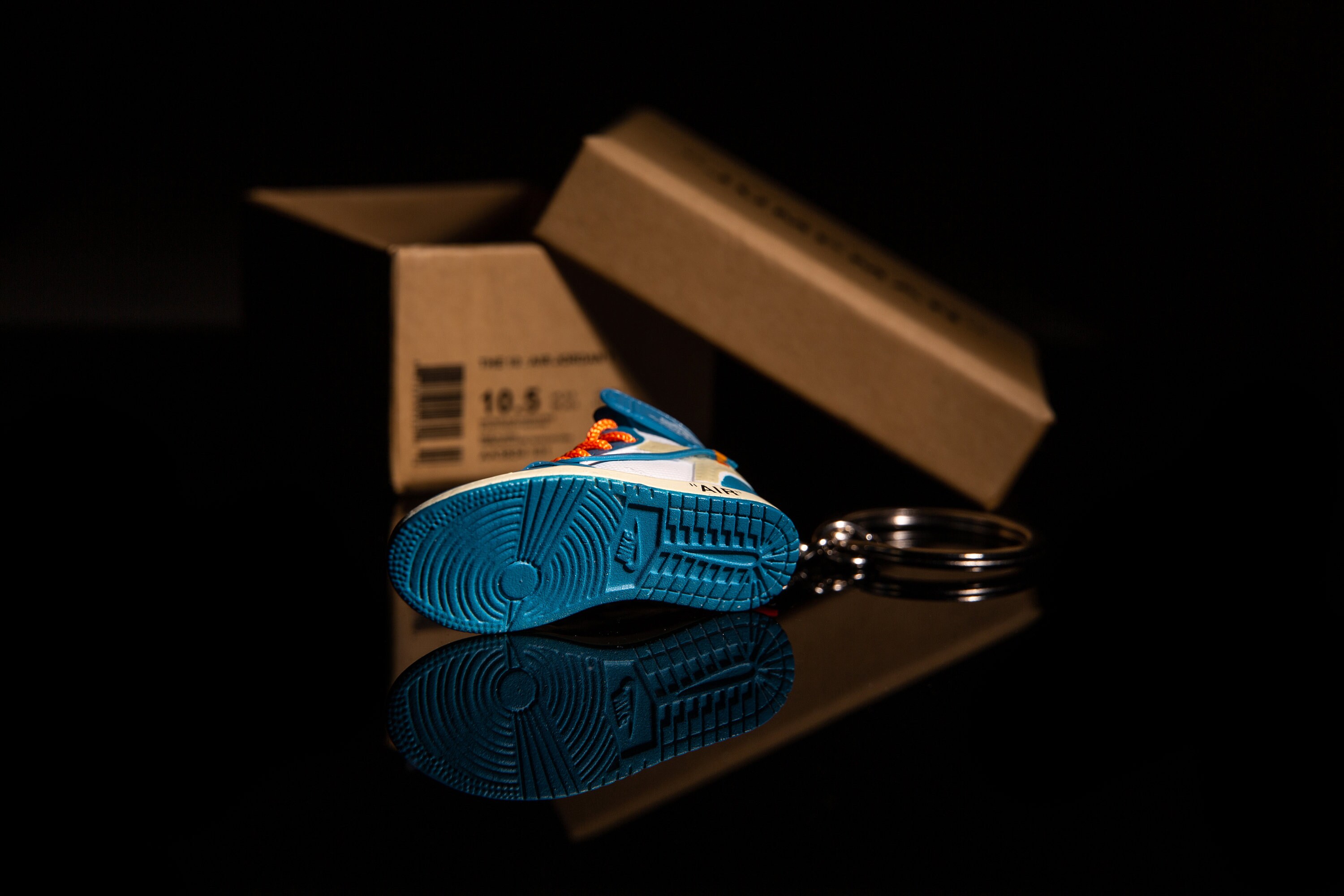 off white jordan keychain