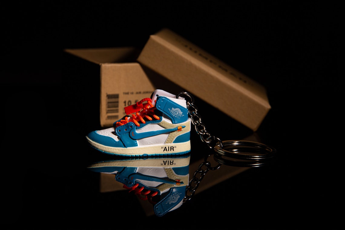 off white jordan keychain