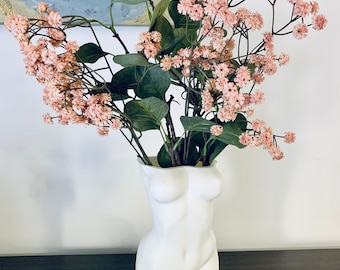 Woman body vase / Torso female vase / Female flower vase / Body woman flower vase