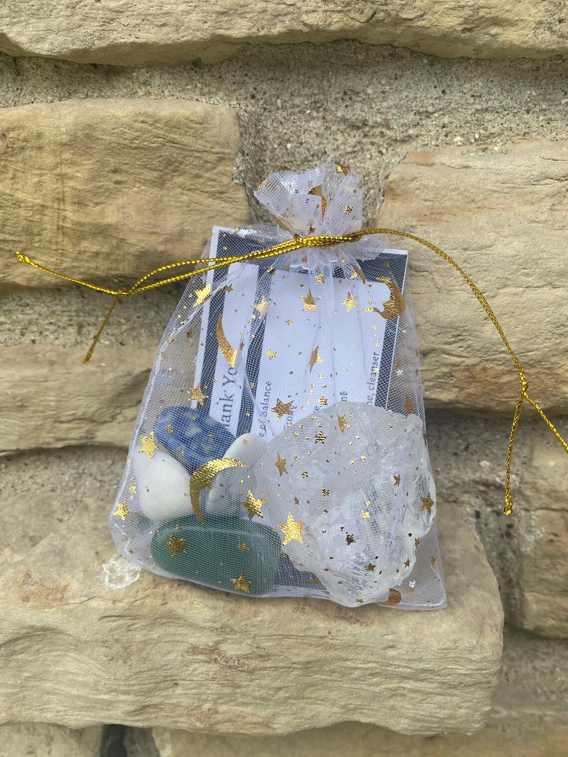 random crystal bag